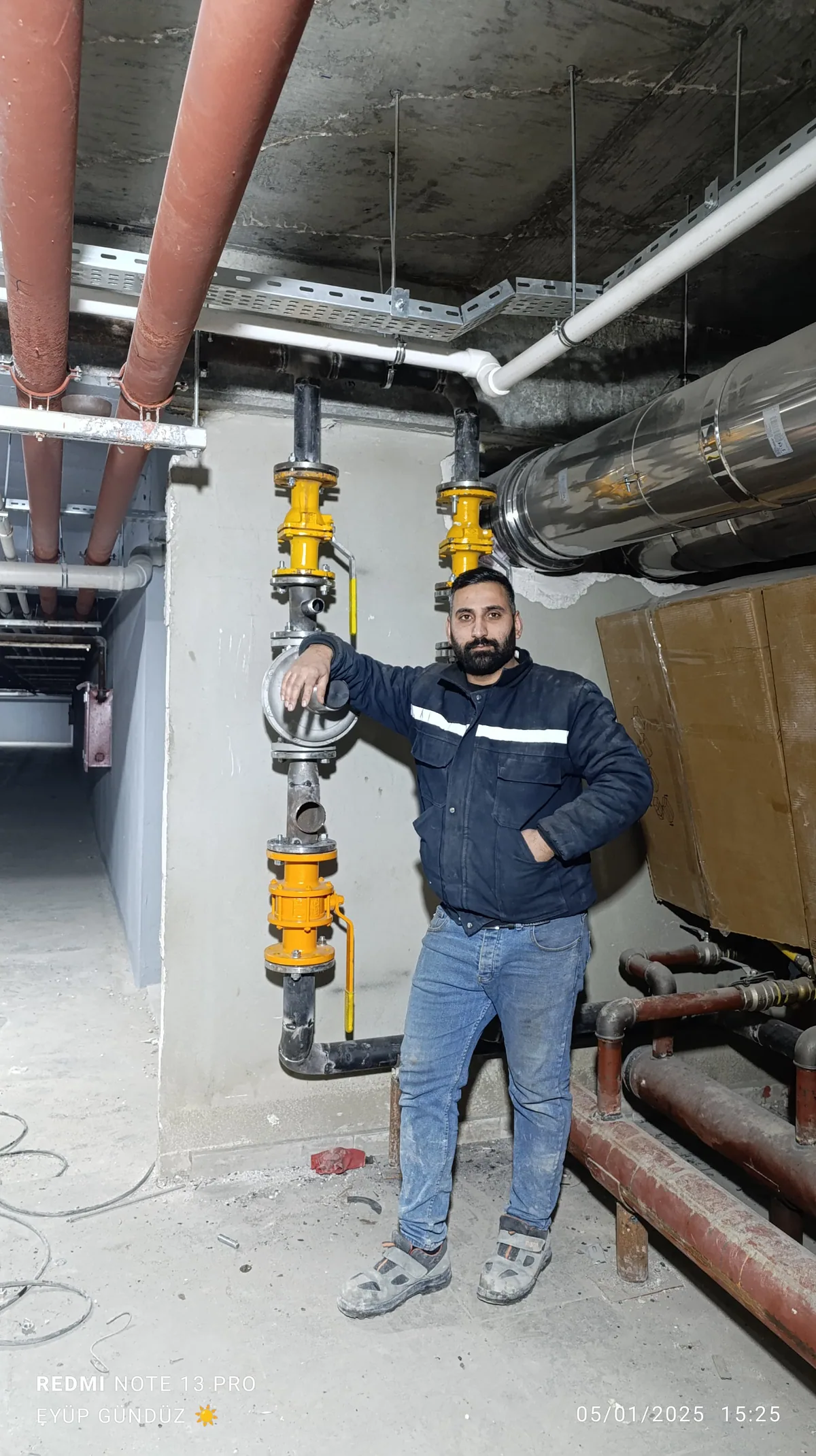 Doğalgaz ve mekanik tesisat saha uygulaması