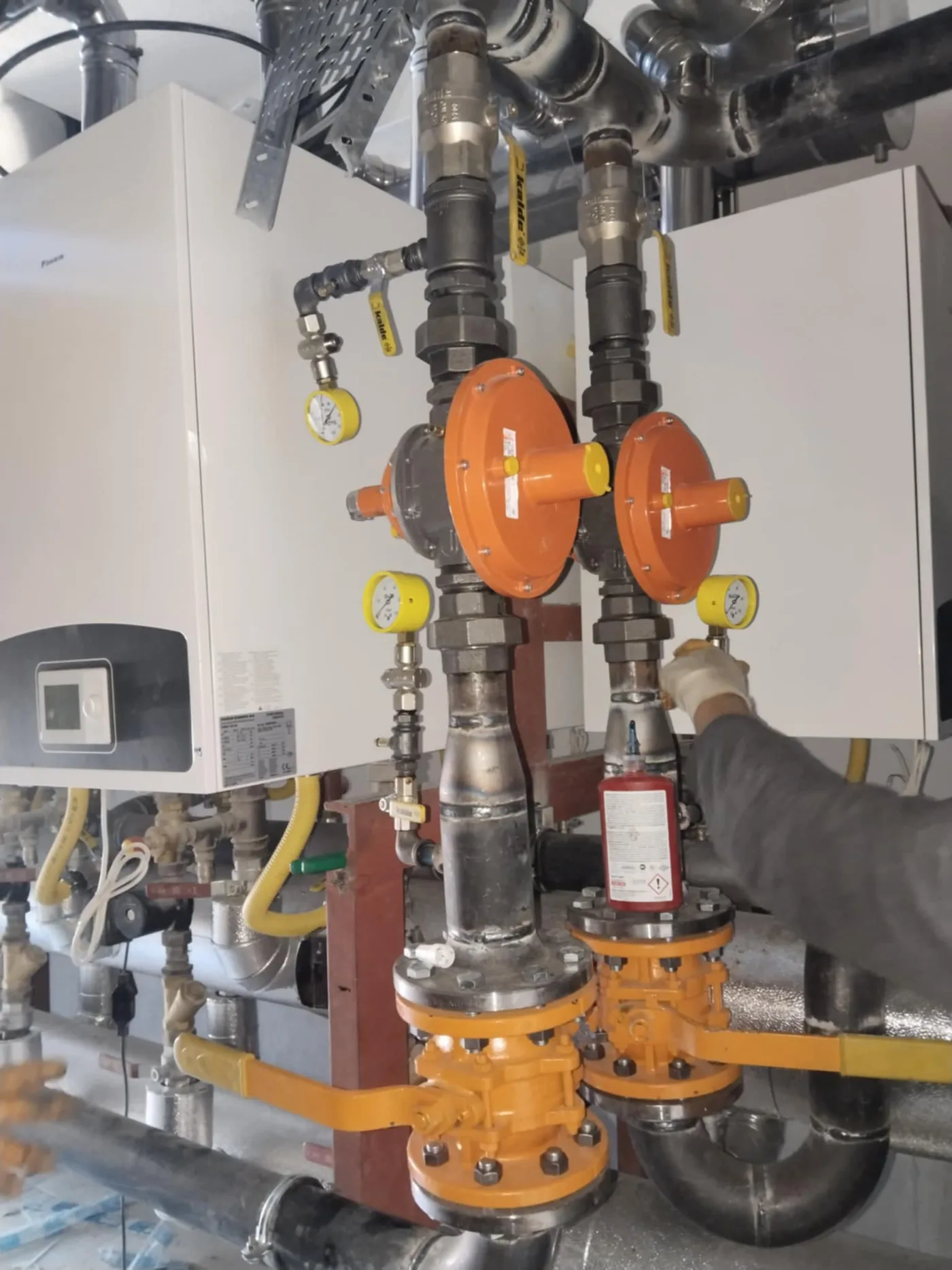Doğalgaz hat ve ekipman kontrolü