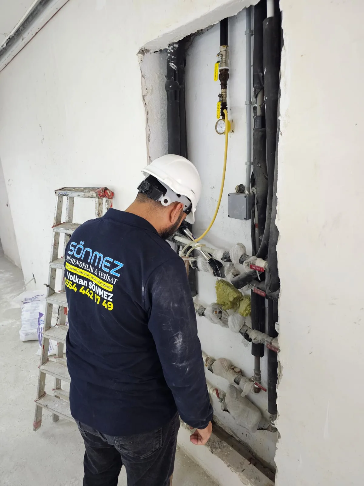 Teknik personelin hat ve bağlantı kontrolü